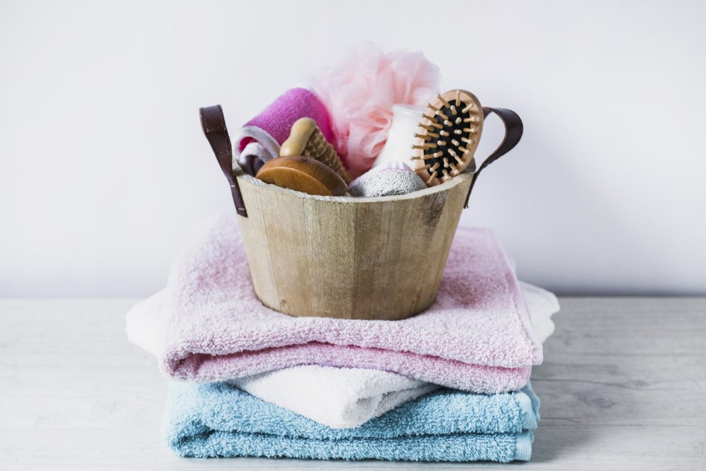 Beauty product still life